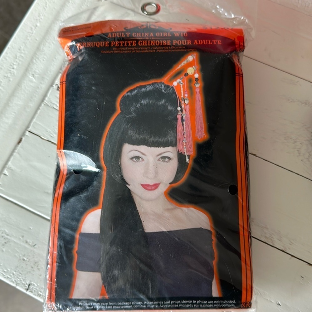 Adult China girl wig one size nwt